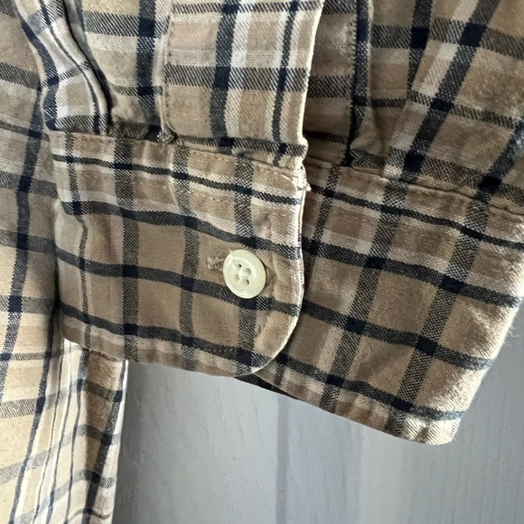 Vintage (90s) Abercrombie & Fitch Cotton Button Down Shirt SZ Medium - Picture 4 of 9